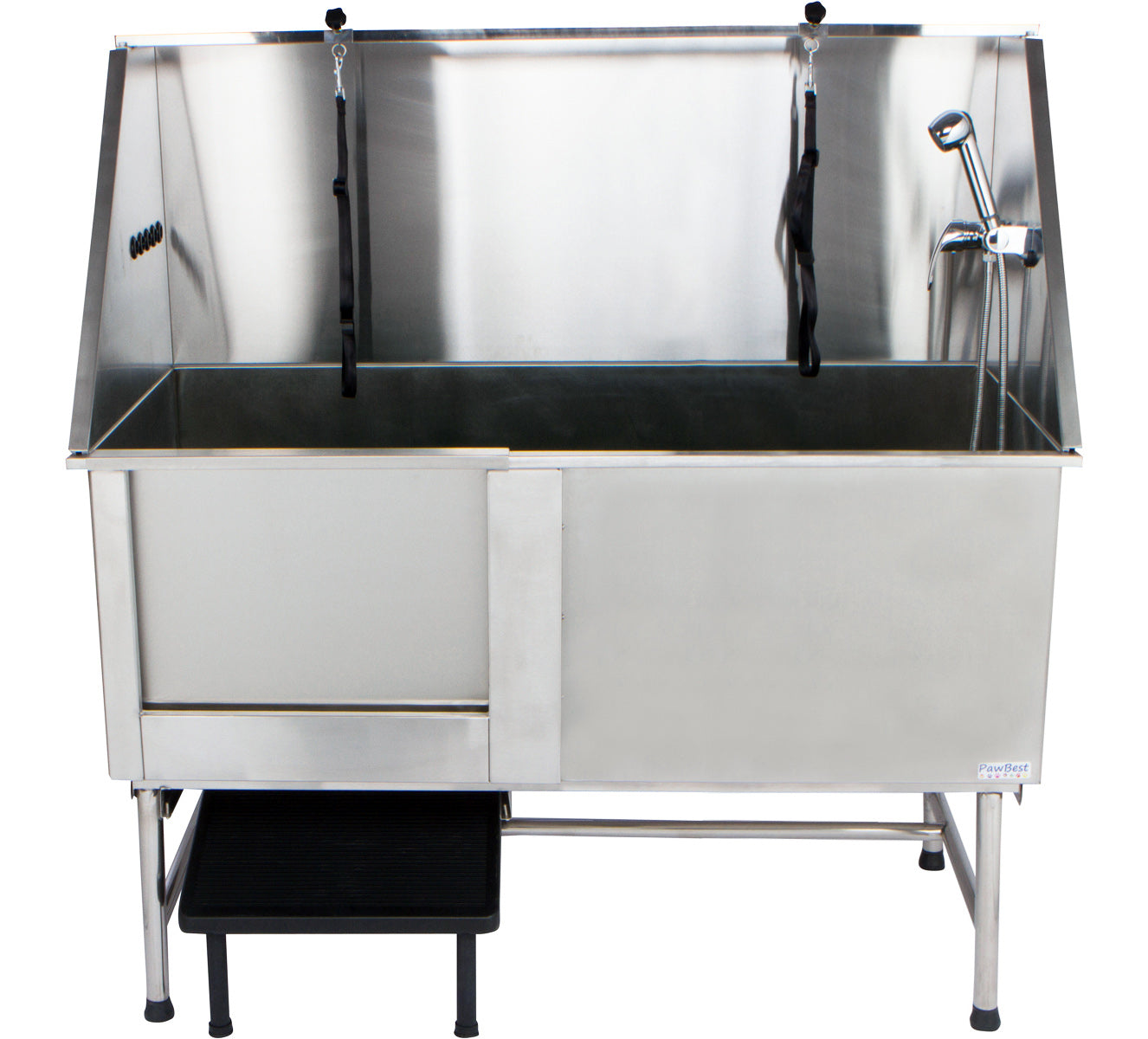 304 Stainless Steel Dog Wash Tub , Professional Pet Grooming Bath Tub