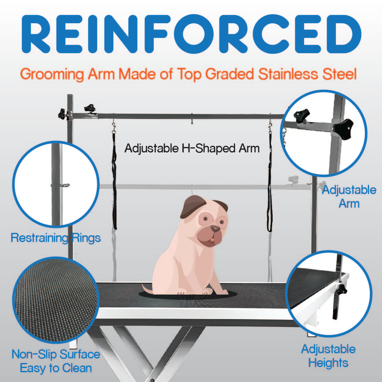 PawBest Electric Lift Grooming Table - Free shipping