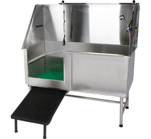 Load image into Gallery viewer, 62&quot; Stainless Steel Dog Grooming Tub -Free shipping
